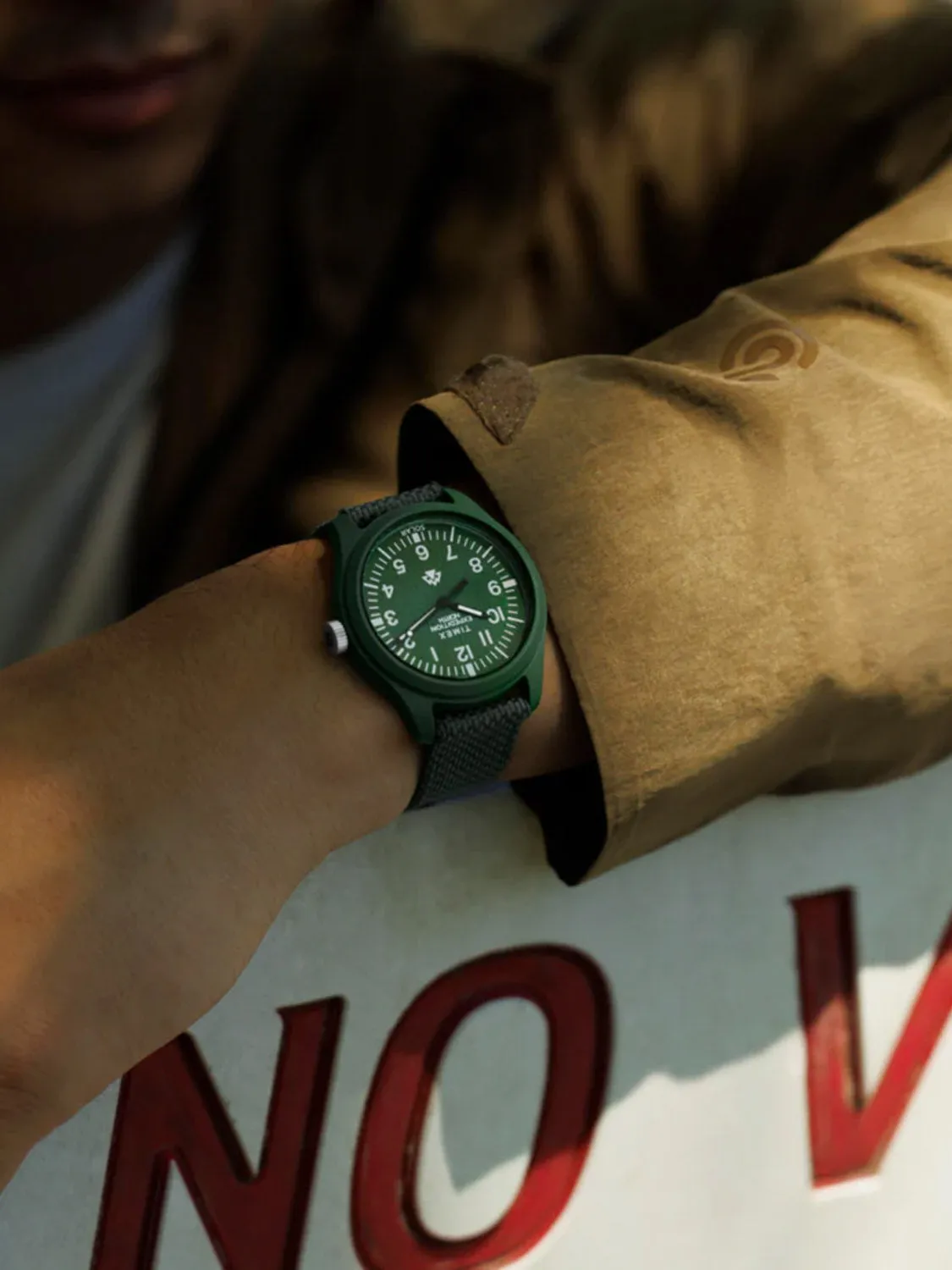 Timex Expedition Traprock Solar 40mm Eco-friendly Strap Watch