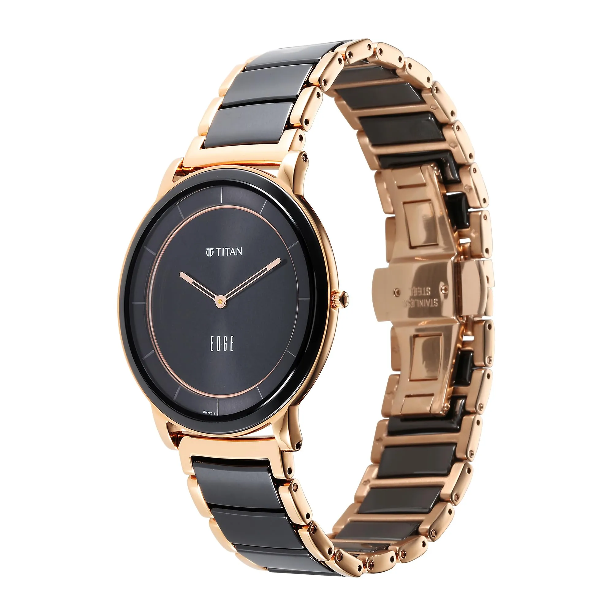 Titan Analog Black Dial Men's Casual Watch