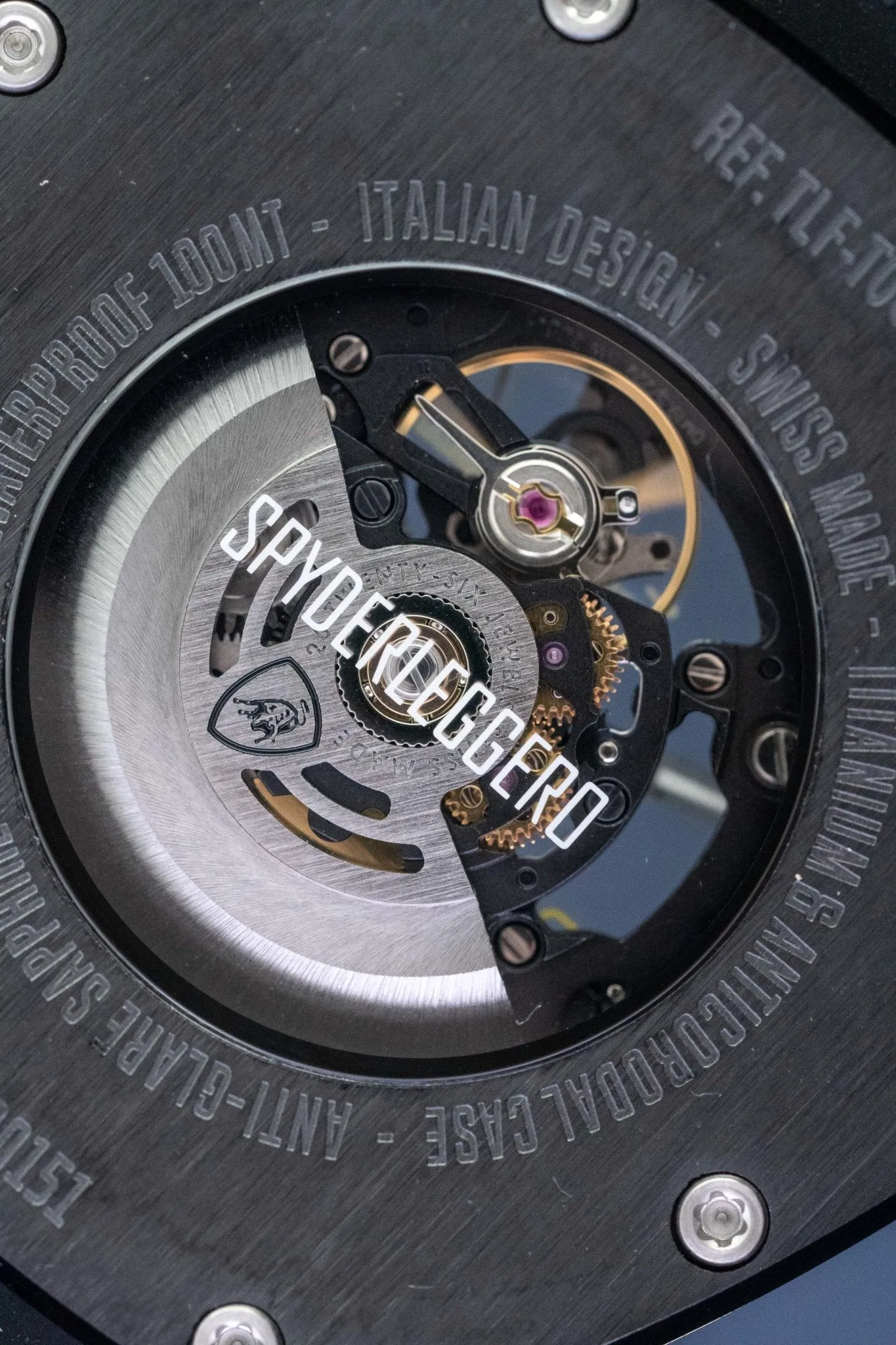 Tonino Lamborghini Spyderleggero Skeleton Watch Yellow TLF-T06-3