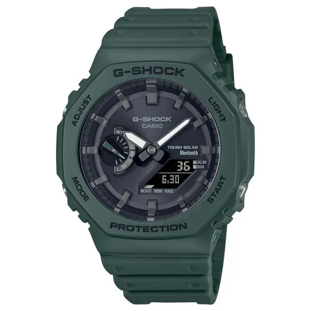 Tough Solar Connected Green Watch