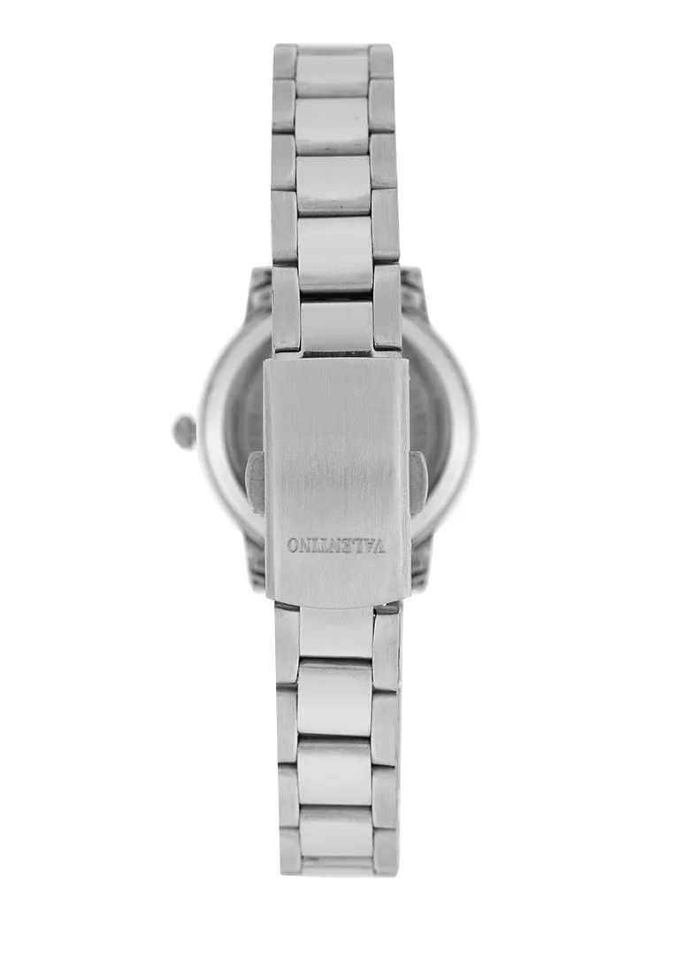Valentino 20122388-PINK DIAL Stainless Steel Strap Analog Watch for Women
