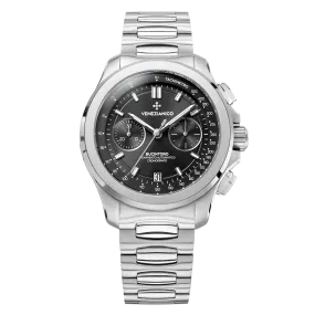 Venezianico Automatic Chronograph Watch Bucintoro 40mm Black 8221502C
