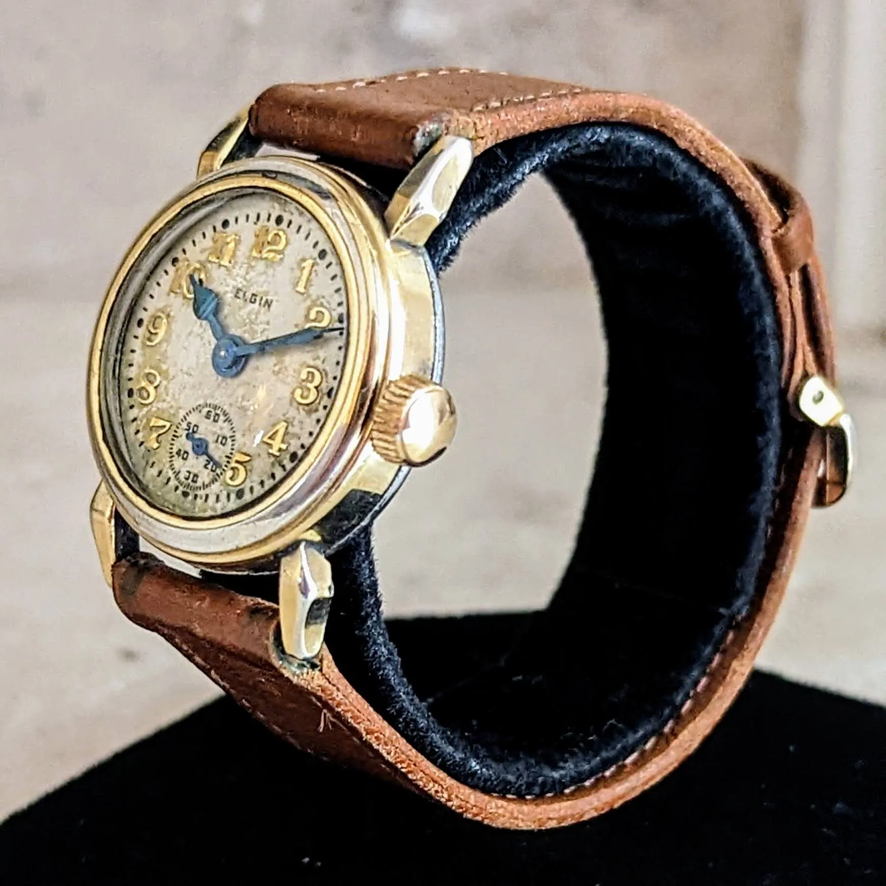 Vintage 1928 ELGIN Watch 17 Jewels Model 1 Grade 428 Wristwatch