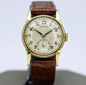 Vintage HAMILTON Endicott Wristwatch 1940 Caliber 987A 17 Jewels Watch