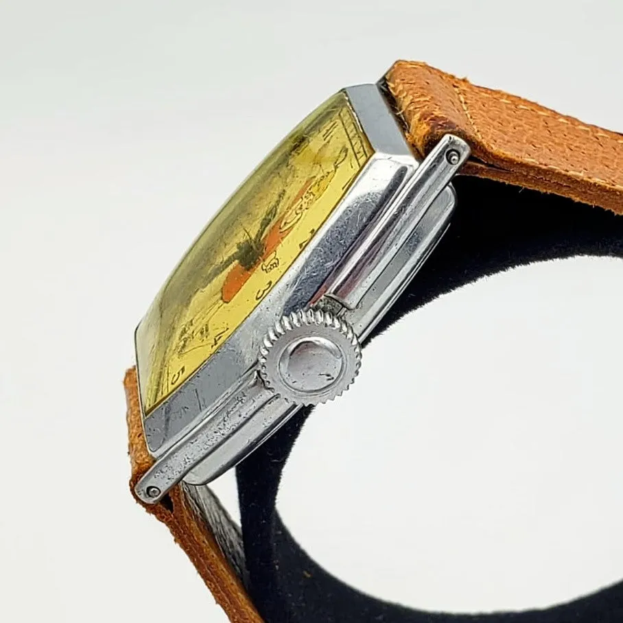 Vintage NEW HAVEN CLOCK COMPANY LITTLE ORPHAN ANNIE Character Wristwatch U.S.A.