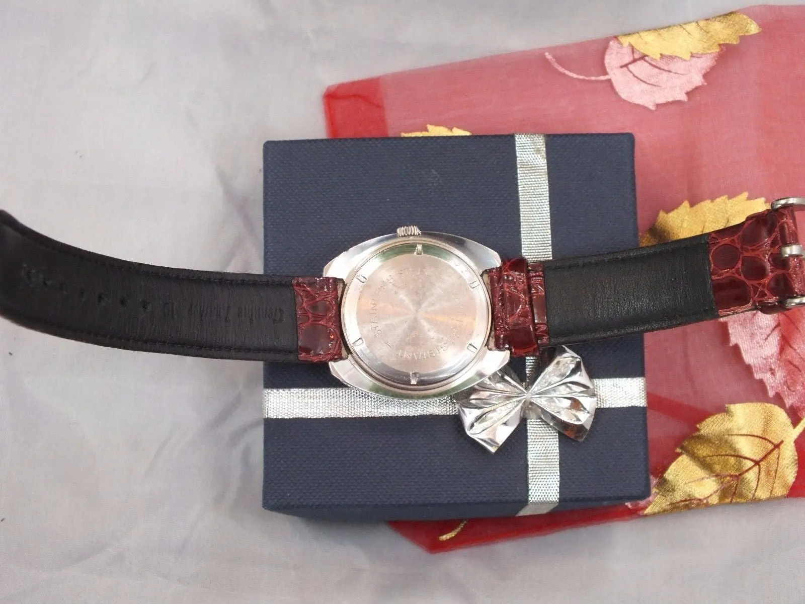 Vintage Rare Swiss Remova All-risk Stainless Steel Mechanical Shockprof Watch