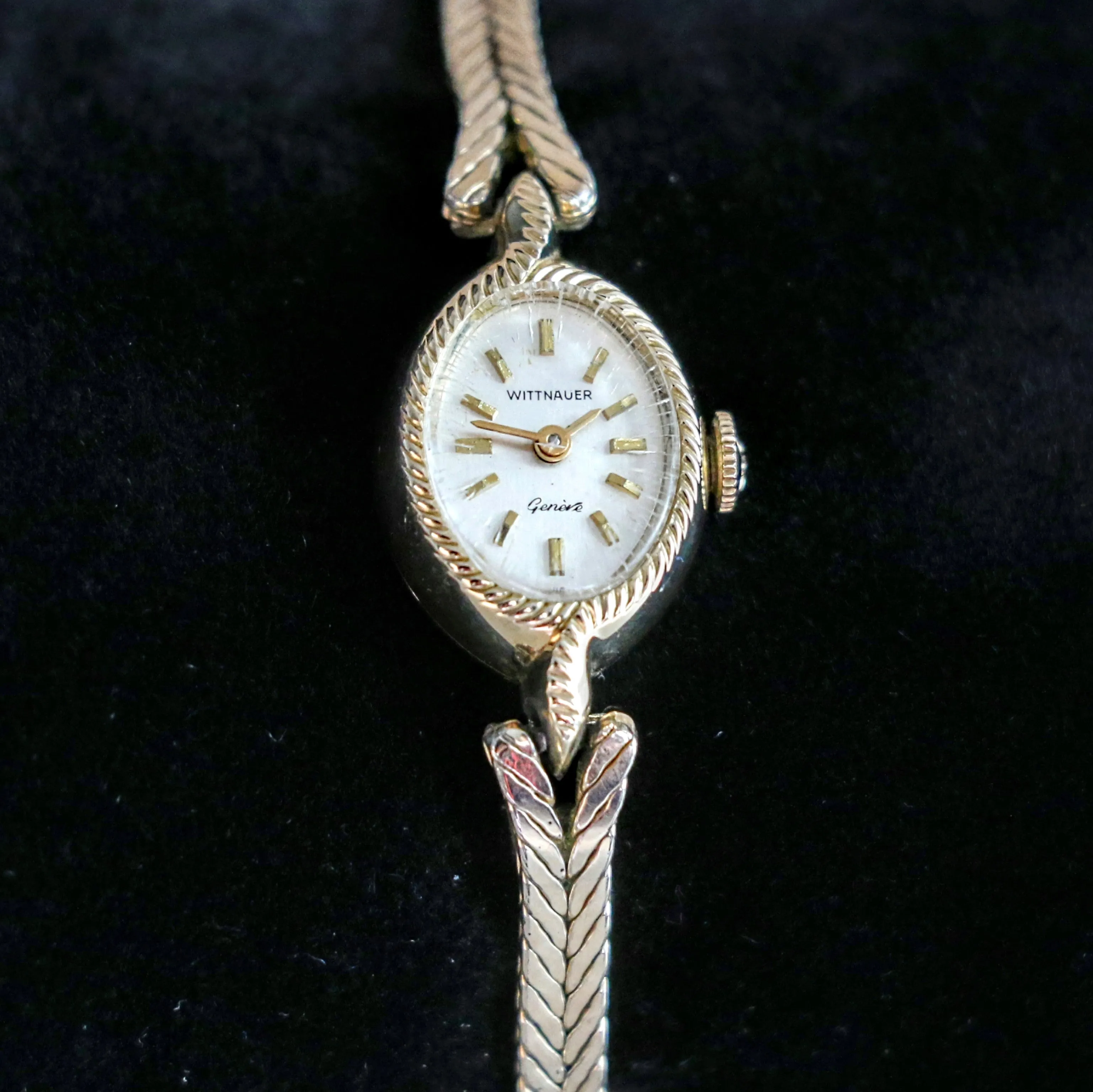 WITTNAUER GENEVE Ladies Watch Cal. 5D-5 17 Jewels Swiss Made Vintage Wristwatch
