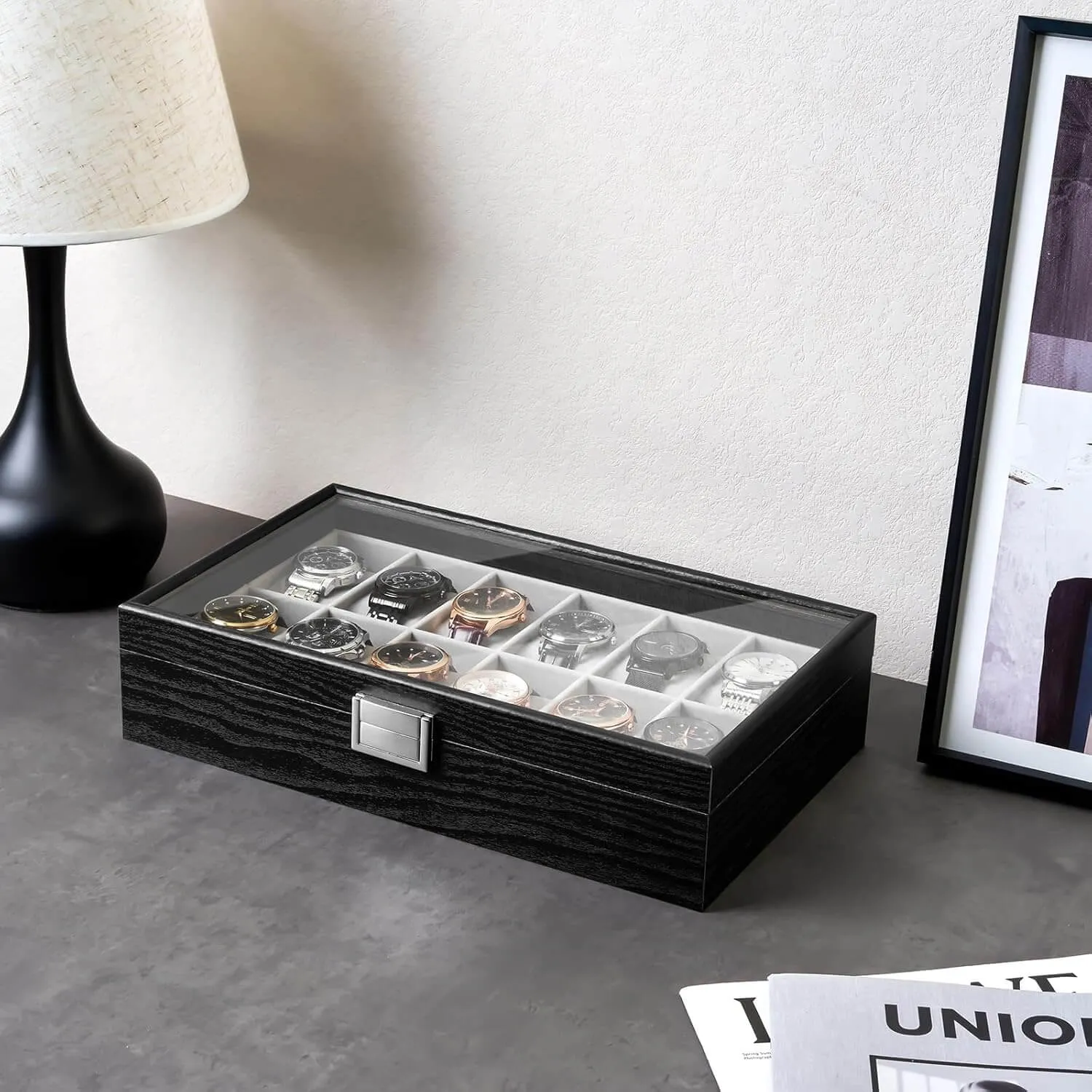 Wooden Watch Box for Men 10-12Slot | ProCase
