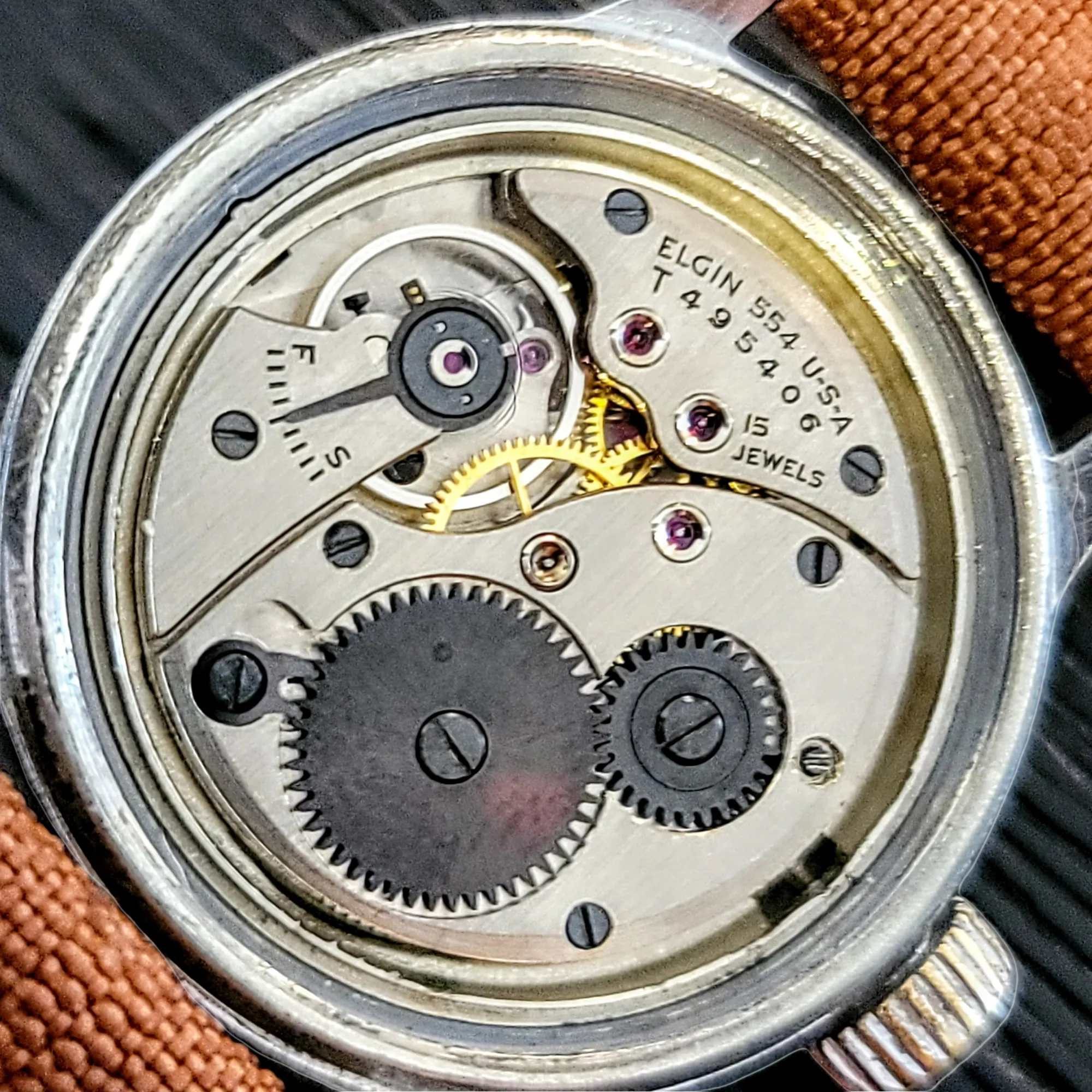 WWII Military ELGIN Wristwatch - General Service Watch ORD. DEPT. U.S.A. 1944
