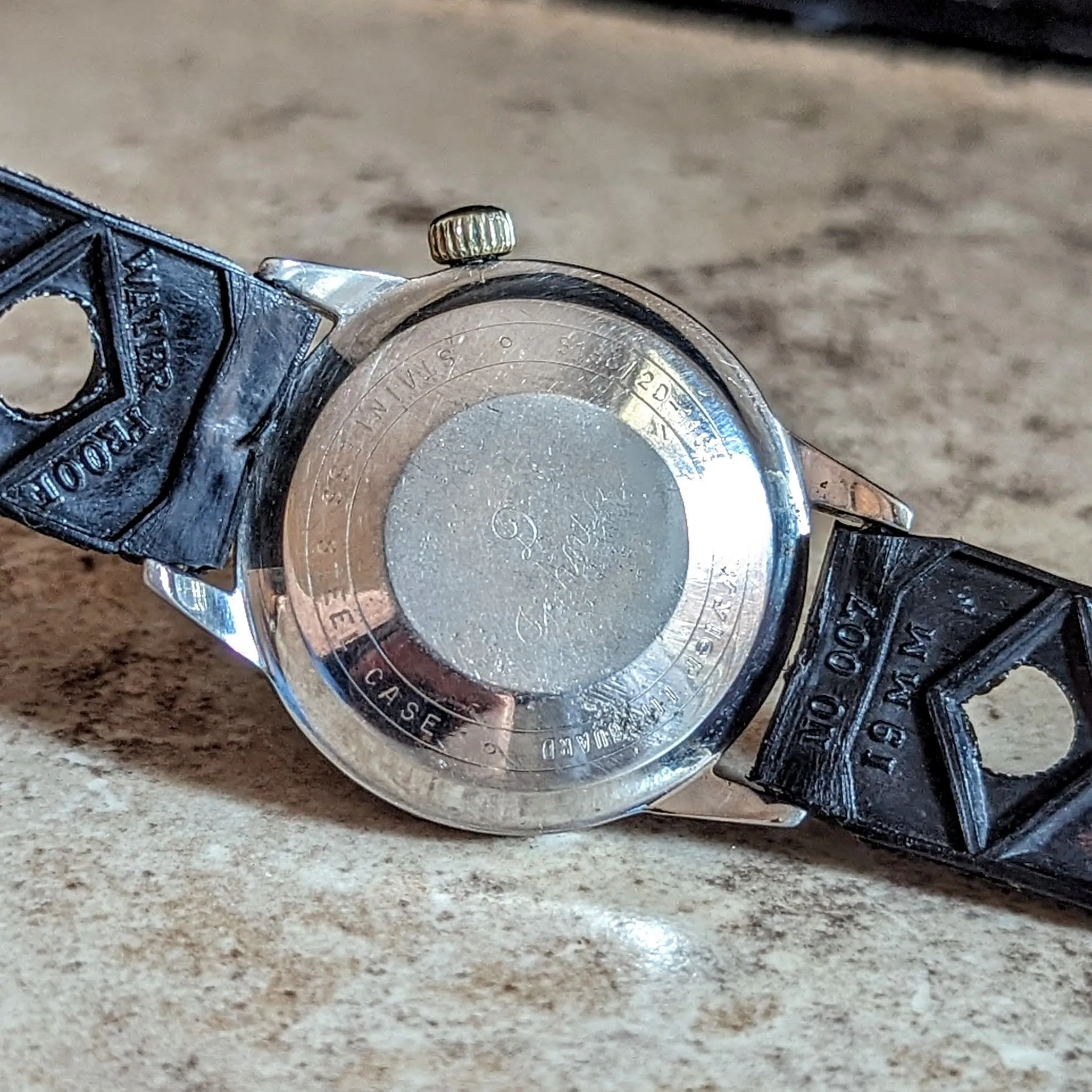 WYLER Incaflex Dynawind Heavy Duty 660 Diver Watch 17J Cal. ETA 2472 Wristwatch