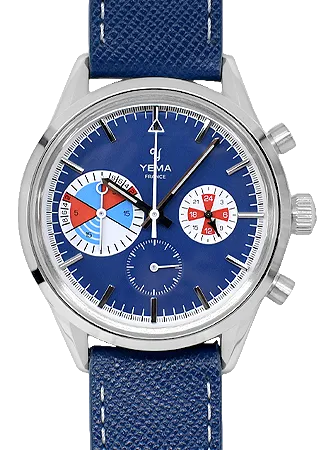 Yachtingraf Croisière Meca-Quartz Blue - Leather
