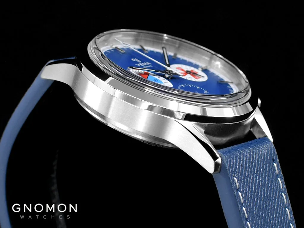 Yachtingraf Croisière Meca-Quartz Blue - Leather