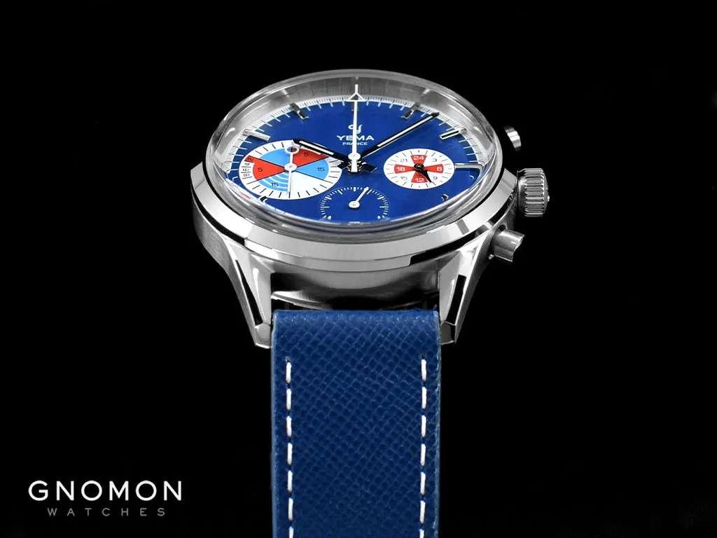 Yachtingraf Croisière Meca-Quartz Blue - Leather