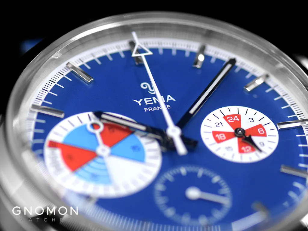 Yachtingraf Croisière Meca-Quartz Blue - Leather