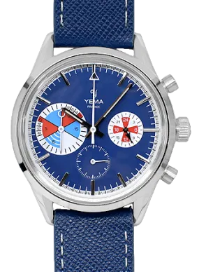 Yachtingraf Croisière Meca-Quartz Blue - Leather
