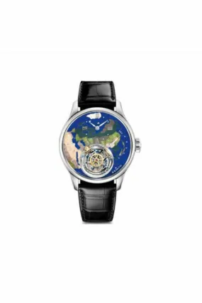 zenith academy christophe colomb platinum 45mm men's watch