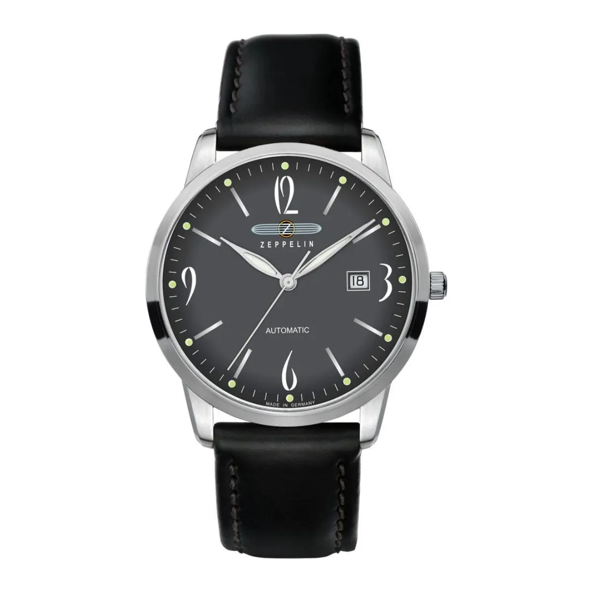 ZEPPELIN AUTOMATIC WATCH FLATLINE 7350-2